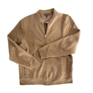 Banana Republic Quilted Bomber Sweater